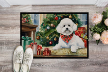 Load image into Gallery viewer, Bichon Frise Cozy Christmas Doormat