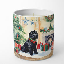 Load image into Gallery viewer, Black Russian Terrier Cozy Christmas Decorative Soy Candle