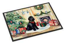 Load image into Gallery viewer, Black Russian Terrier Cozy Christmas Doormat