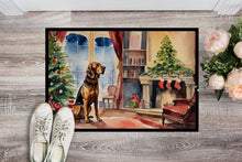 Load image into Gallery viewer, Bloodhound Cozy Christmas Doormat