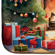 Load image into Gallery viewer, Bouvier des Flandres Cozy Christmas Dish Drying Mat