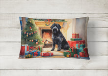 Load image into Gallery viewer, Bouvier des Flandres Cozy Christmas Throw Pillow