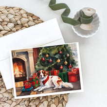 Load image into Gallery viewer, Brittany Cozy Christmas Greeting Cards - Blank Note Cards – 8-Pack of Artist-Designed Cards with Envelopes