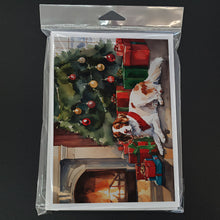 Load image into Gallery viewer, Brittany Cozy Christmas Greeting Cards - Blank Note Cards – 8-Pack of Artist-Designed Cards with Envelopes