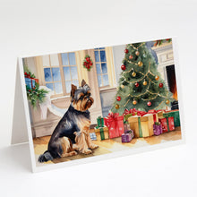 Load image into Gallery viewer, Brussels Griffon Cozy Christmas Greeting Cards - Blank Note Cards – 8-Pack of Artist-Designed Cards with Envelopes
