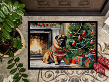 Load image into Gallery viewer, Bullmastiff Cozy Christmas Doormat - Large 24x36 – Indoor/Outdoor Floor Mat with Artistic Flair