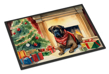 Load image into Gallery viewer, Bullmastiff Cozy Christmas Doormat - Large 24x36 – Indoor/Outdoor Floor Mat with Artistic Flair