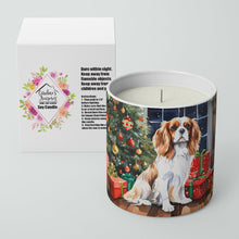 Load image into Gallery viewer, Cavalier Spaniel Cozy Christmas Decorative Soy Candle