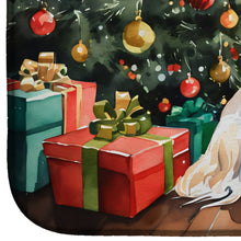 Load image into Gallery viewer, Cavalier Spaniel Cozy Christmas Dish Drying Mat