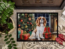 Load image into Gallery viewer, Cavalier Spaniel Cozy Christmas Doormat - Large 24x36 – Indoor/Outdoor Floor Mat with Artistic Flair