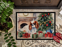 Load image into Gallery viewer, Cavalier Spaniel Cozy Christmas Doormat - Large 24x36 – Indoor/Outdoor Floor Mat with Artistic Flair