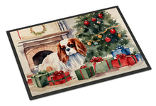 Load image into Gallery viewer, Cavalier Spaniel Cozy Christmas Doormat - Large 24x36 – Indoor/Outdoor Floor Mat with Artistic Flair