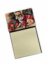 Load image into Gallery viewer, Chihuahua Cozy Christmas Sticky Note Holder- Refiilable Desk Accessory Note Pad