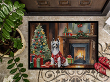 Load image into Gallery viewer, Chinese Crested Cozy Christmas Doormat - Large 24x36 – Indoor/Outdoor Floor Mat with Artistic Flair
