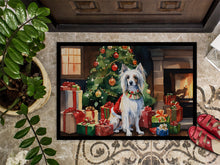 Load image into Gallery viewer, Chinese Crested Cozy Christmas Doormat - Large 24x36 – Indoor/Outdoor Floor Mat with Artistic Flair