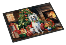 Load image into Gallery viewer, Chinese Crested Cozy Christmas Doormat - Large 24x36 – Indoor/Outdoor Floor Mat with Artistic Flair