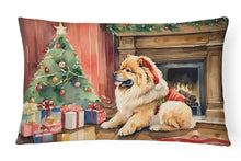 Load image into Gallery viewer, Chow Chow Cozy Christmas Throw Pillow
