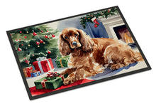 Load image into Gallery viewer, Cocker Spaniel Cozy Christmas Doormat - Large 24x36 – Indoor/Outdoor Floor Mat with Artistic Flair