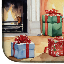 Load image into Gallery viewer, Collie Cozy Christmas Dish Drying Mat
