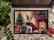 Load image into Gallery viewer, Corgi Cozy Christmas Doormat - 18X27 Indoor / Outdoor Rug | Made in USA
