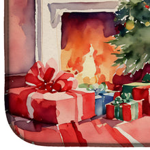 Load image into Gallery viewer, Dachshund Cozy Christmas Dish Drying Mat