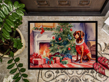 Load image into Gallery viewer, Dachshund Cozy Christmas Doormat - 18X27 Indoor / Outdoor Rug | Made in USA