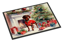 Load image into Gallery viewer, Dachshund Cozy Christmas Doormat - 18X27 Indoor / Outdoor Rug | Made in USA