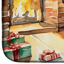 Load image into Gallery viewer, Dachshund Cozy Christmas Dish Drying Mat