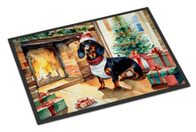 Load image into Gallery viewer, Dachshund Cozy Christmas Doormat - Large 24x36 – Indoor/Outdoor Floor Mat with Artistic Flair
