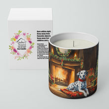 Load image into Gallery viewer, Dalmatian Cozy Christmas Decorative Soy Candle