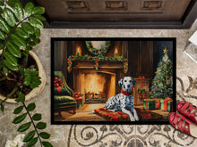 Load image into Gallery viewer, Dalmatian Cozy Christmas Doormat - Large 24x36 – Indoor/Outdoor Floor Mat with Artistic Flair