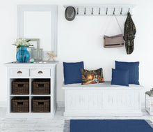 Load image into Gallery viewer, Dalmatian Cozy Christmas Throw Pillow