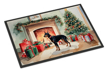 Load image into Gallery viewer, Doberman Pinscher Cozy Christmas Doormat - Large 24x36 – Indoor/Outdoor Floor Mat with Artistic Flair