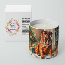 Load image into Gallery viewer, Dogue de Bordeaux Cozy Christmas Decorative Soy Candle