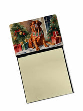 Load image into Gallery viewer, Dogue de Bordeaux Cozy Christmas Sticky Note Holder- Refiilable Desk Accessory Note Pad