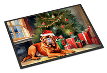 Load image into Gallery viewer, Dogue de Bordeaux Cozy Christmas Doormat - Large 24x36 – Indoor/Outdoor Floor Mat with Artistic Flair