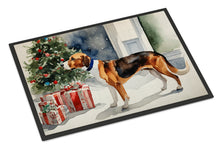 Load image into Gallery viewer, English Foxhound Cozy Christmas Doormat - 18X27 Indoor / Outdoor Rug | Made in USA