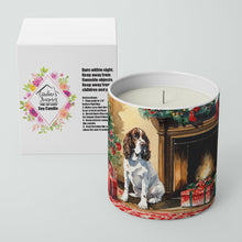 Load image into Gallery viewer, English Springer Spaniel Cozy Christmas Decorative Soy Candle