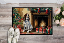 Load image into Gallery viewer, English Springer Spaniel Cozy Christmas Doormat - Large 24x36 – Indoor/Outdoor Floor Mat with Artistic Flair