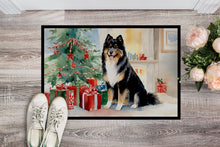 Load image into Gallery viewer, Finnish Lapphund Cozy Christmas Doormat