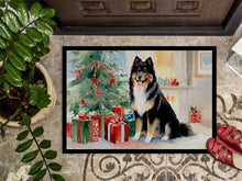 Load image into Gallery viewer, Finnish Lapphund Cozy Christmas Doormat