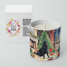 Load image into Gallery viewer, Flat-Coated Retriever Cozy Christmas Decorative Soy Candle