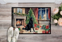Load image into Gallery viewer, Flat-Coated Retriever Cozy Christmas Doormat - 18X27 Indoor / Outdoor Rug | Made in USA