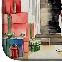 Load image into Gallery viewer, French Bulldog Cozy Christmas Dish Drying Mat