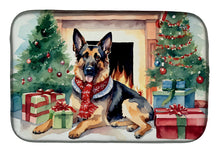 Load image into Gallery viewer, German Shepherd Cozy Christmas Dish Drying Mat