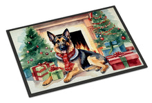 Load image into Gallery viewer, German Shepherd Cozy Christmas Doormat - Large 24x36 – Indoor/Outdoor Floor Mat with Artistic Flair