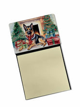 Load image into Gallery viewer, German Shepherd Cozy Christmas Sticky Note Holder- Refiilable Desk Accessory Note Pad