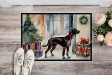 Load image into Gallery viewer, German Shorthaired Pointer Cozy Christmas Doormat - Large 24x36 – Indoor/Outdoor Floor Mat with Artistic Flair