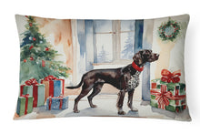 Load image into Gallery viewer, German Shorthaired Pointer Cozy Christmas Throw Pillow