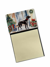Load image into Gallery viewer, German Shorthaired Pointer Cozy Christmas Sticky Note Holder- Refiilable Desk Accessory Note Pad